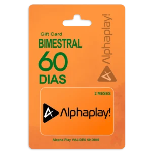 AlphaPlay Bimestral – 2 códigos mensais